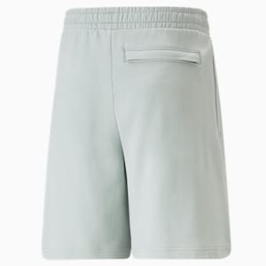 Classics Pintuck 8" Men's Shorts, Platinum Gray